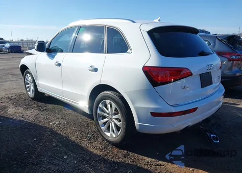 2016 Audi Q5 2.0T Premium z USA, uszkodzony, nr VIN WA1L2AFPXGA013306